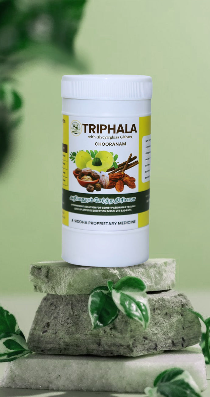 Triphala with Glycyrrhiza Glabra Herbal Chooranam – Natural Internal Balance (300gm)
